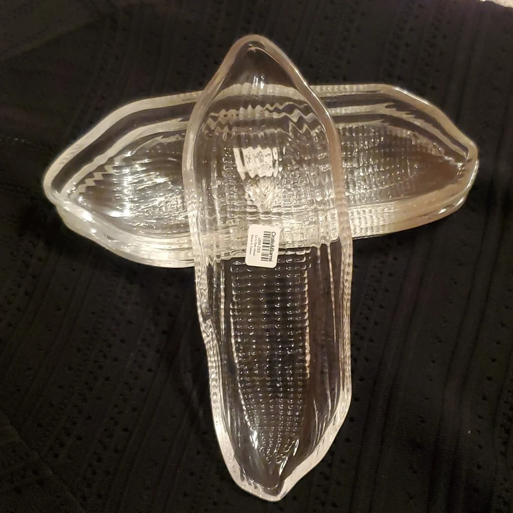 NWT-Crate & Barrel Corn Holder, 4 Piece